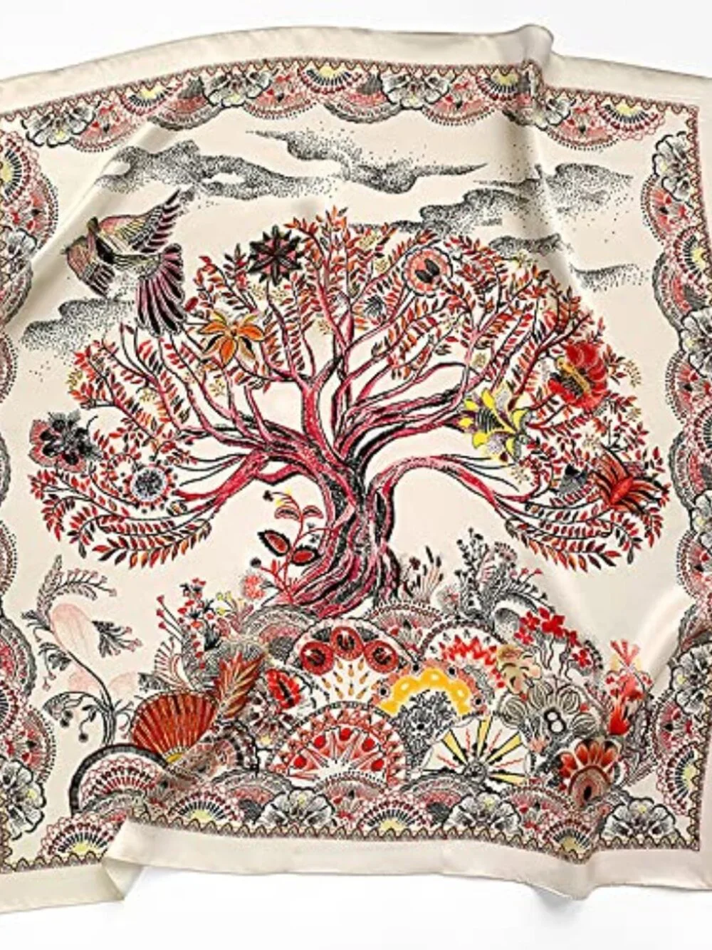 100% Pure Mulberry Silk Scarf 26